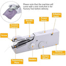 Amits Portable Mini Handheld Electric Sewing Machine, Cordless & Lightweight for Beginners