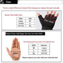 BodyCircuit Gym Gloves for Body Building Fitness Exercise and Weight Lifting, Red