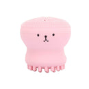 Brussh Octopus Shape Handheld Foaming Facial Scrub & Massager | Gentle Cleansing Silicone Face Brush