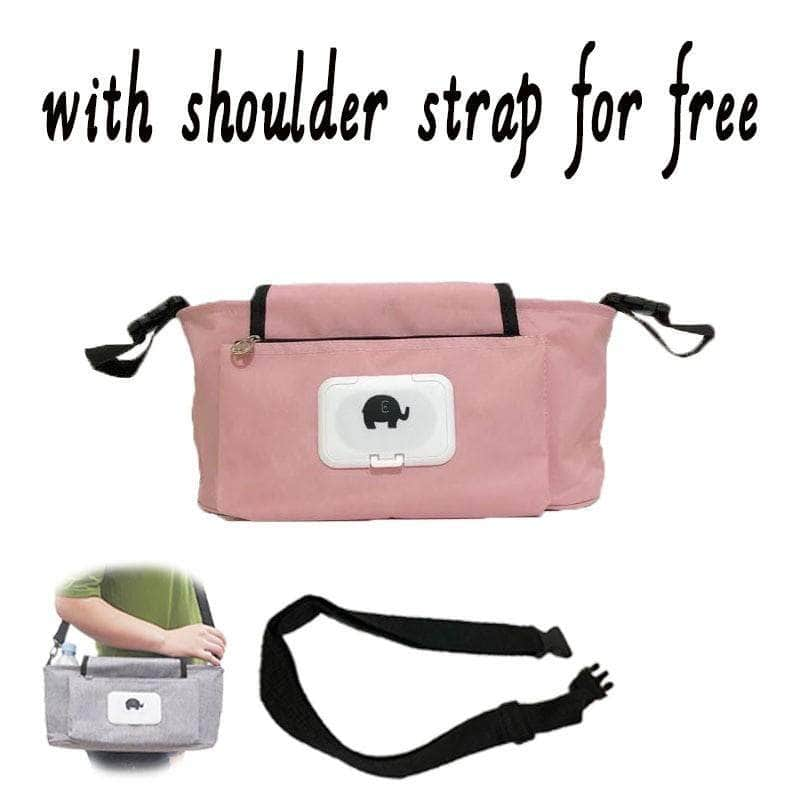 Bylku Waterproof Baby Stroller Organizer Bag