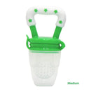 Calies Baby Fruit Feeder Pacifier - Fresh Food Feeder & Teething Toy for Toddlers & Kids│Green