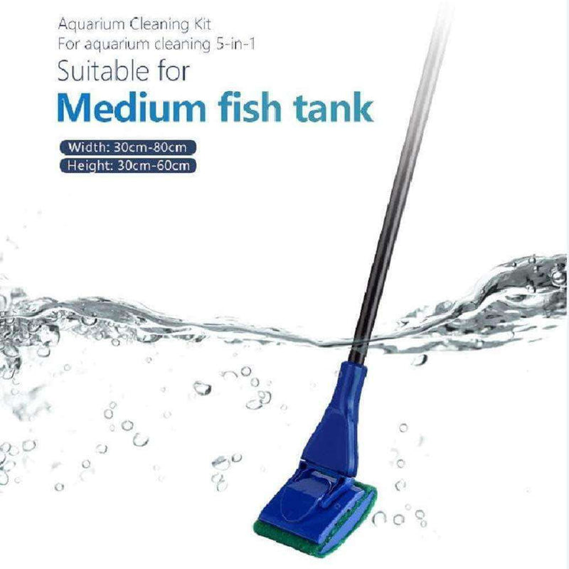 CleanBox 5-in-1 Multi-function Aquarium/Fish Tank Cleaning Tool - Ooala