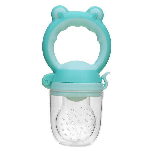 Culine Food Feeder Pacifier, Infant Fruit Teething Toy | Blue