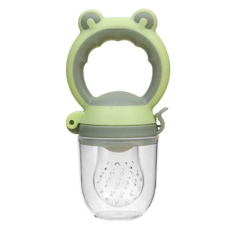 Culine Food Feeder Pacifier, Infant Fruit Teething Toy | Green