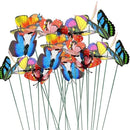 DecoRaze Butterfly Stakes for Indoor and Outdoor Decoration, 24 pcs