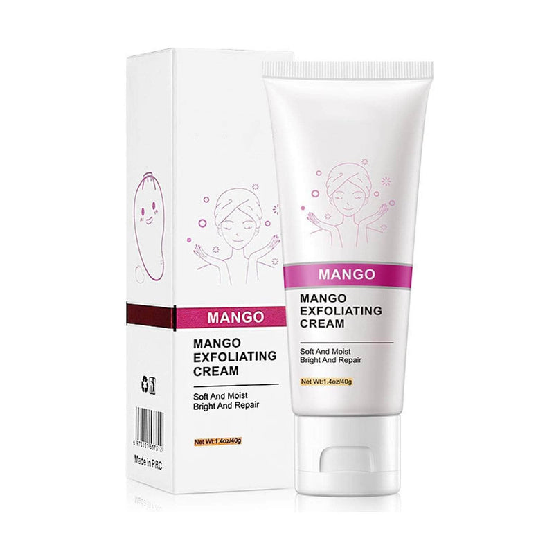 FloraGlow Mango Exfoliating Cream | Brighten and Repair Damaged Skin