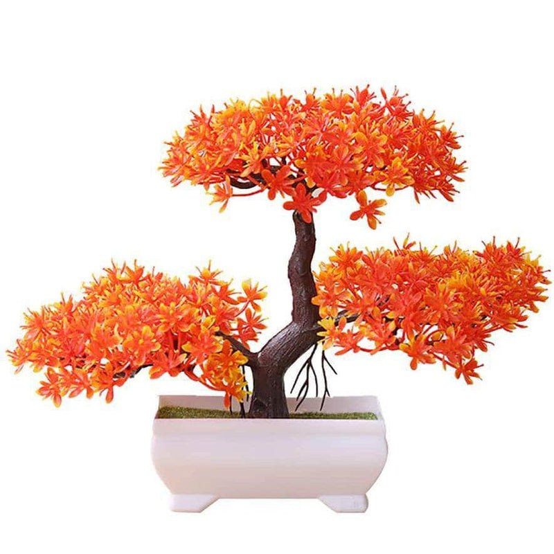 Funterior Yunsong Style Artificial Bonsai Tree Plants  | Small Ornaments For Home Decoration