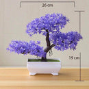 Funterior Yunsong Style Artificial Bonsai Tree Plants  | Small Ornaments For Home Decoration