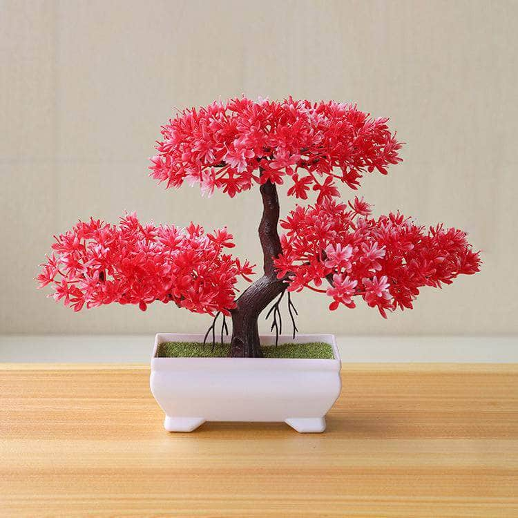 Funterior Yunsong Style Artificial Bonsai Tree Plants  | Small Ornaments For Home Decoration