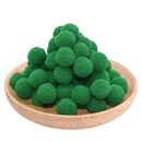 Gingo 15mm Soft Pom Pom Balls for Home Decor, Sewing Patterns & DIY Craft for Kids & Adults | 100Pcs