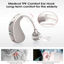 HelpValve Rechargeable Mini Digital Hearing Aid Sound Amplifier, Wireless Ear Aids for Moderate to Severe Loss