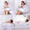 JMS Cotton Maternity Body Pillow | U Shaped Pregnancy Sleeping Support - Ooala