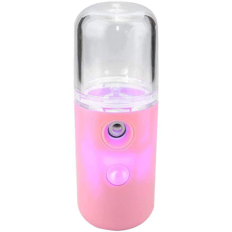 Lores Portable Moisturizing Mist Sprayer Mini Nano Facial Steamer Skin Care with USB Rechargeable - Ooala