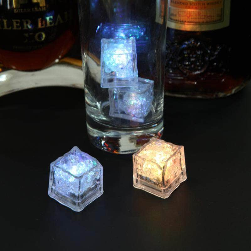 Lumity LED Ice Cubes with Changing Lights, 12 pcs