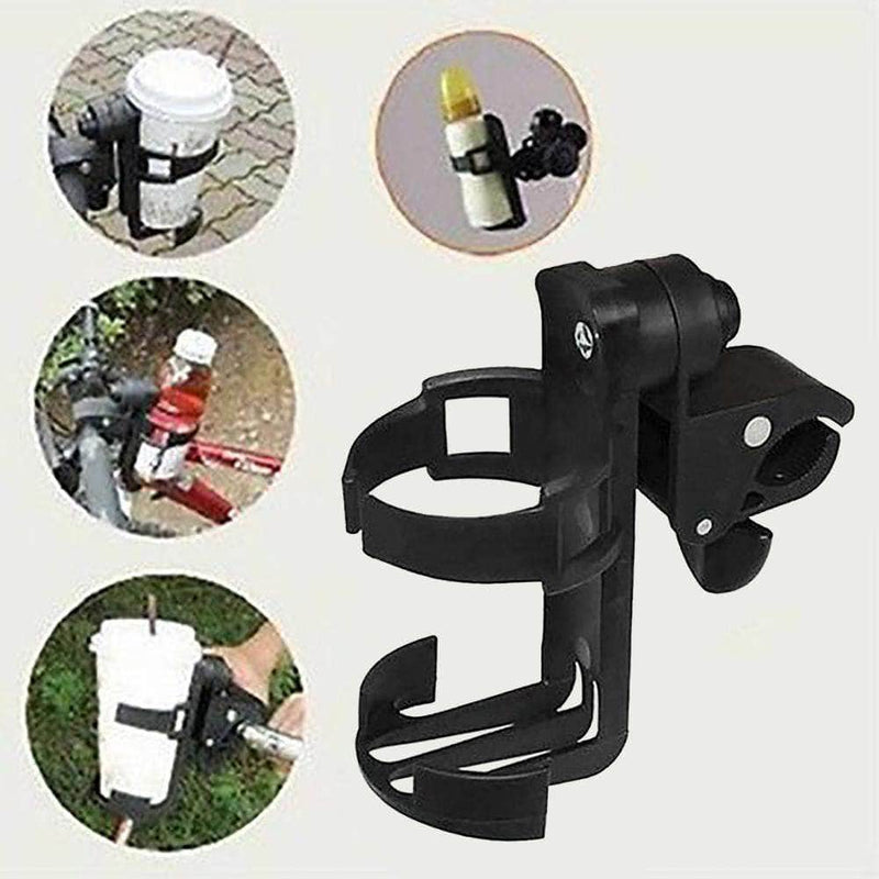 Muar Universal Cup Holder for Strollers Wheelchairs Mobility Walkers & Bikes, with 360º Rotation