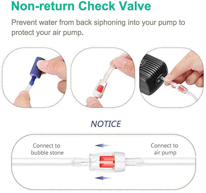 Mystique Aquarium Air Tubing Pump Accessories Set - Ooala