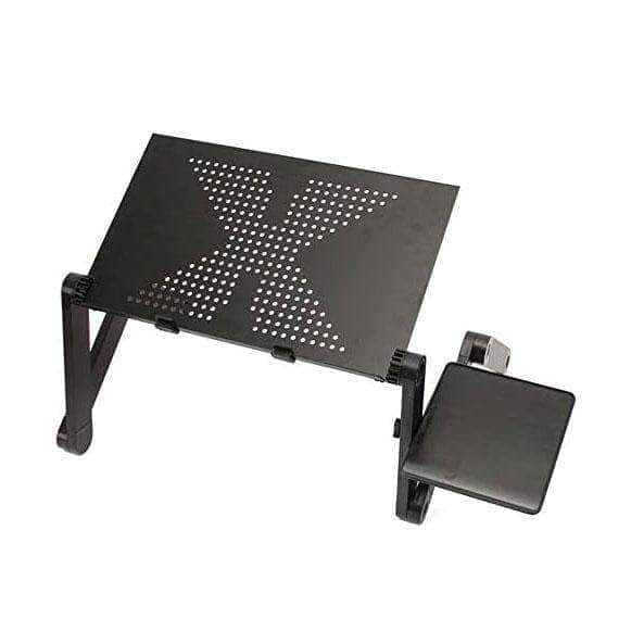 OFC Adjustable Laptop Desk | Portable Aluminum Lapdesk Tray - Ooala