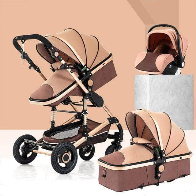 Snugsie 3-in-1 Baby Stroller | Multi-Functional and High-View