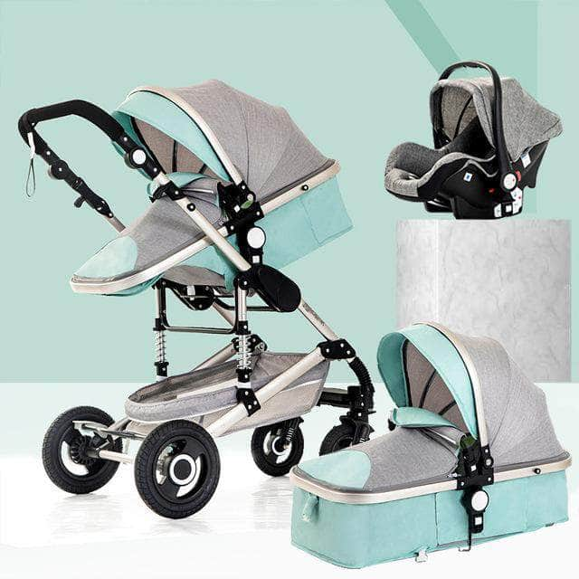 Snugsie 3-in-1 Baby Stroller | Multi-Functional and High-View