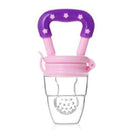 Calies Baby Fruit Feeder Pacifier - Fresh Food Feeder & Teething Toy for Toddlers & Kids│Pink