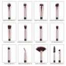 MakePro 12 pcs Makeup Brushes Set Perfect for Eye Makeup