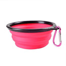 SurePet Collapsible Dog Bowl, Portable Foldable Expandable Food & Water Cup Dish for Pet Dog & Cat