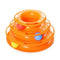 StrayCavy Three-Level Cat Toy Tower Tracks Disc - Ooala