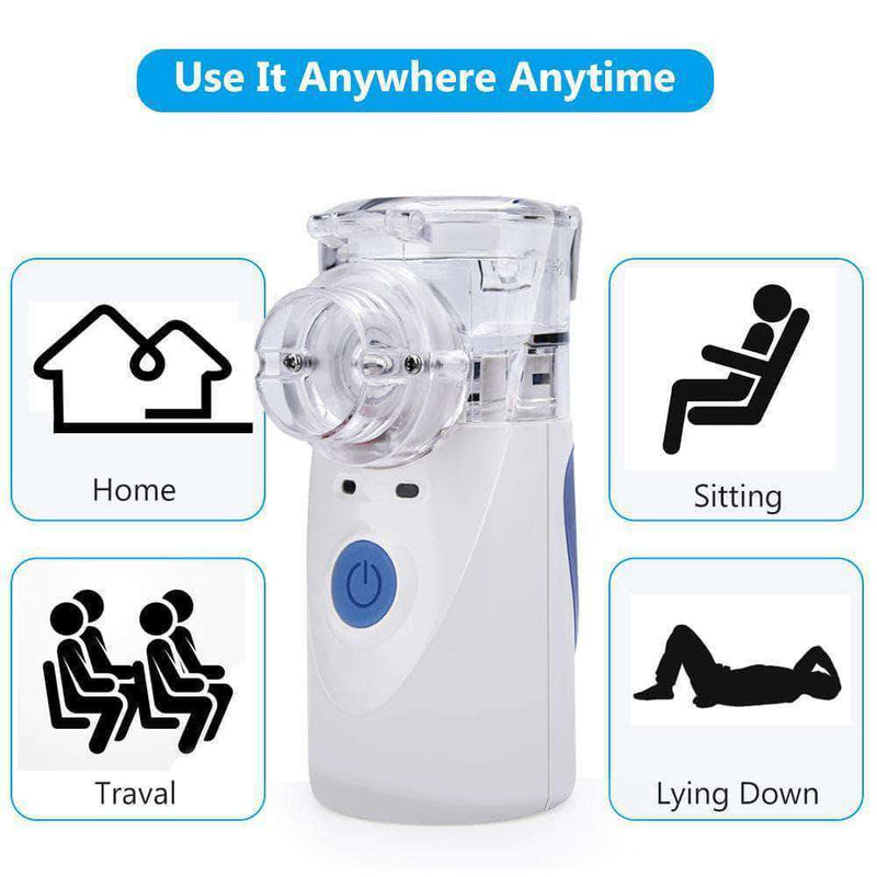 Cepier Portable Handheld Nebulizer Inhaler for Adults, Kids and Babies