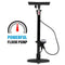 OutdoorZ Bicycle Floor Pump with High Pressure Gauge Up to 160 PSI - Ooala