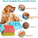 Pawzia Dog Slow Feeder Bowl, Prevents Choking | Eco-Friendly, Durable & Non-Toxic