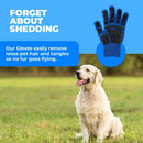 Petnician Gentle Pet Grooming Shedding Massage Brush Glove