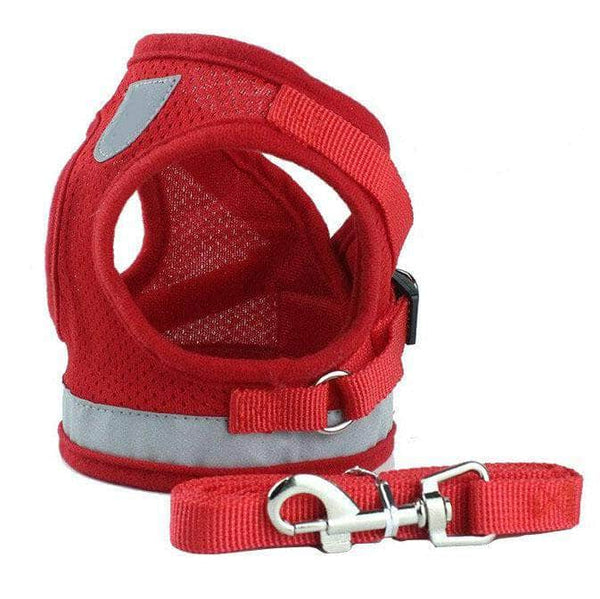 Pettix Adjustable Cat & Dog Vest Harness with Reflective Strap│Small Size