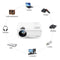 Project Led Mini Projector M4, 800X480 Support Full HD Video Beamer for Home Cinema - Ooala