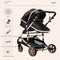 Snugsie 3-in-1 Baby Stroller | Multi-Functional and High-View