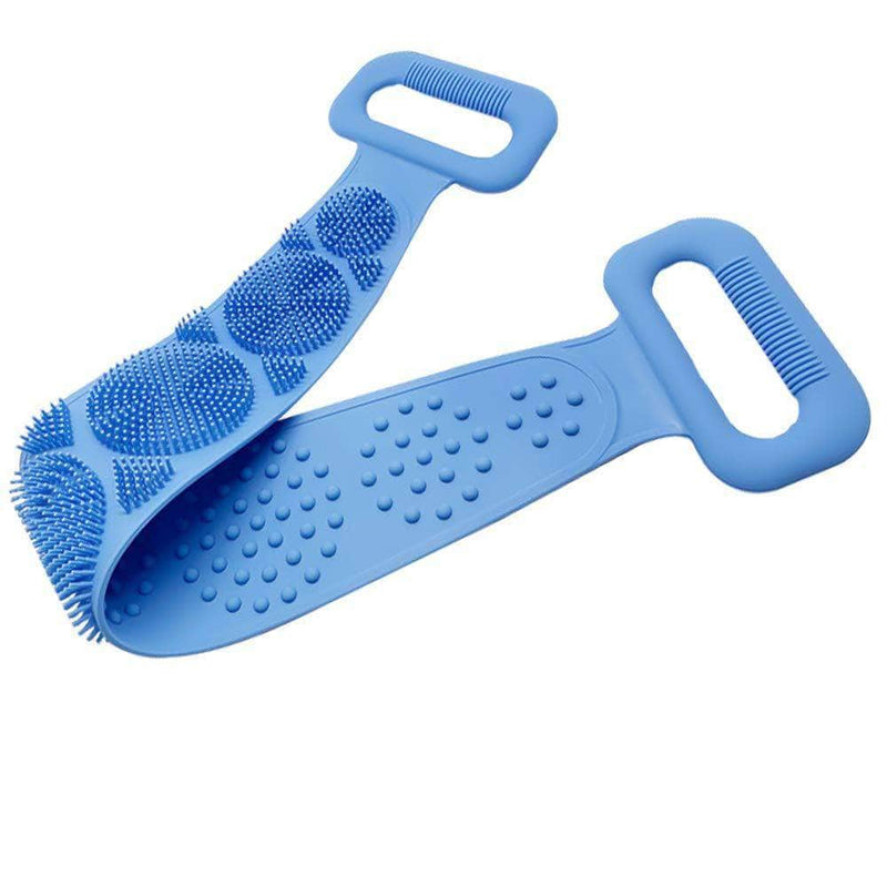 Spavu Silicone Bath Body Brush | Double-Sided Scrubber