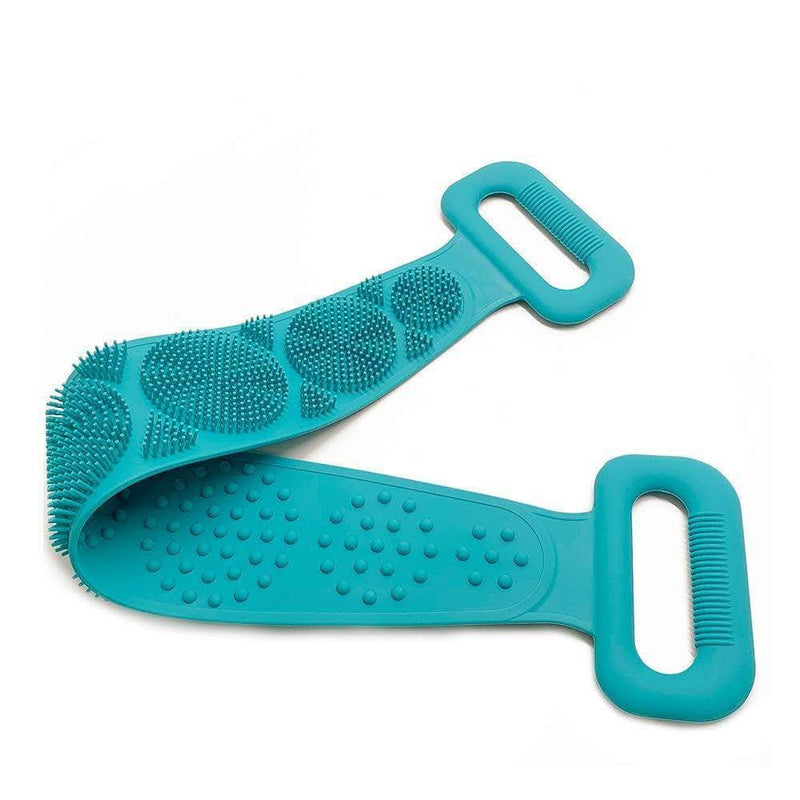 Spavu Silicone Bath Body Brush | Double-Sided Scrubber