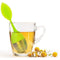 TEAXIE Tea Infuser Filter Stainless Steel Tea Ball Strainer with Leaf shaped Silicone Handle - Ooala