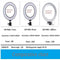 Tippy LED Selfie Ring Light | 26cm Dimmable Photography Camera Phone Ring Lamp with Tripod - Ooala