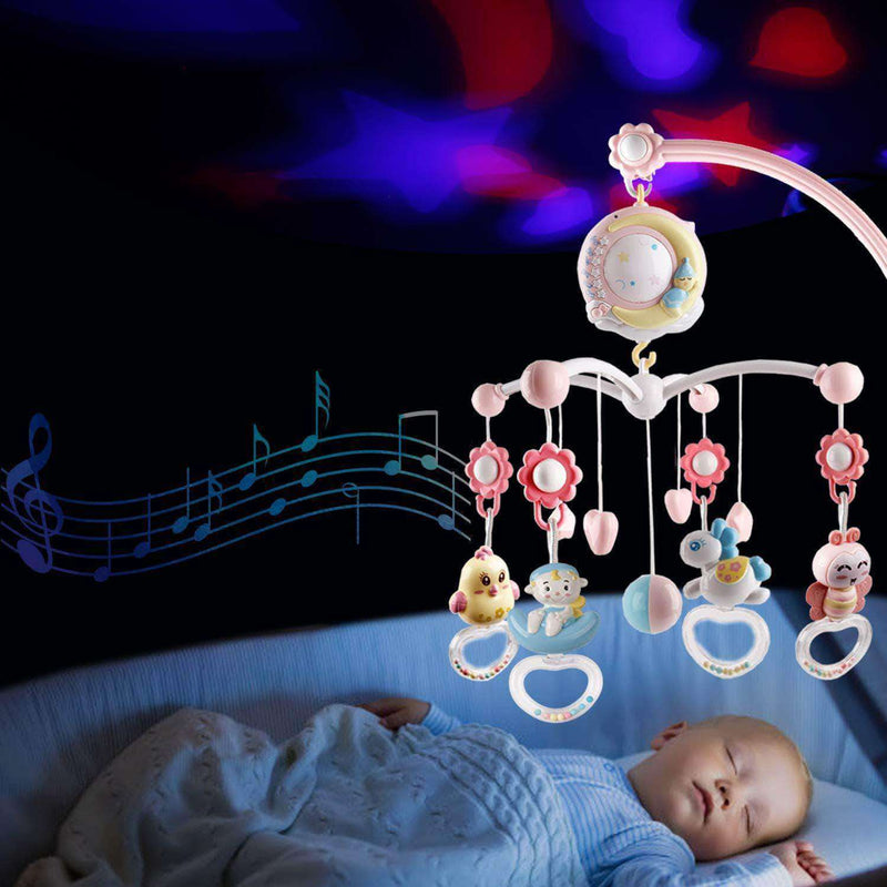 Whoopsy Baby Musical Crib Mobile with Music and Lights - Ooala