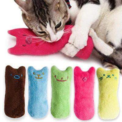 Zesty Teeth Grinding Catnip Toys | Funny Interactive Kitten Chewing Toy - Ooala