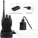 Wopno 2 pcs Portable Long Range Walkie Talkies | Two-Way Rechargeable Radio - Ooala